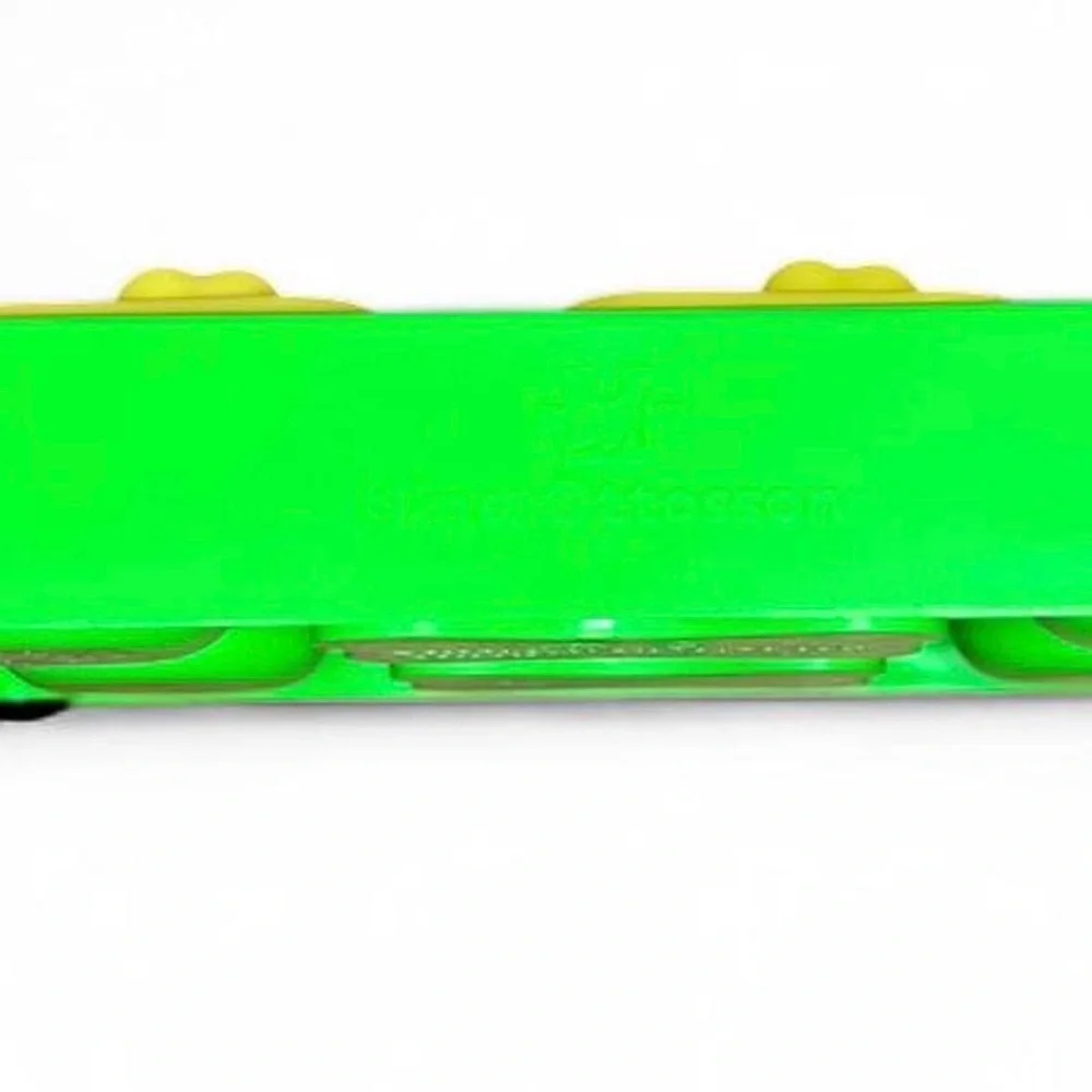 Dog Toy Puzzle Slow Feeder - Green and Yellow